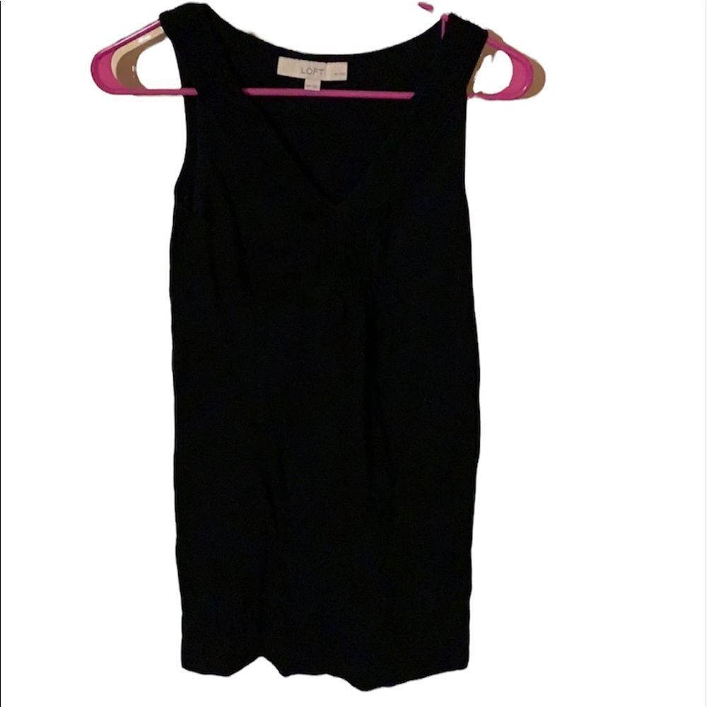 Loft petites sleeveless dress